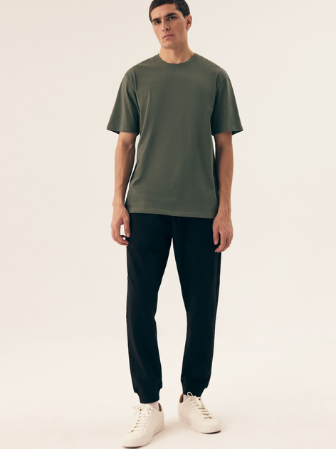 Koszulka męska bawełniana Henderson Mite 43026-87X 2XL Zielona - obraz 3