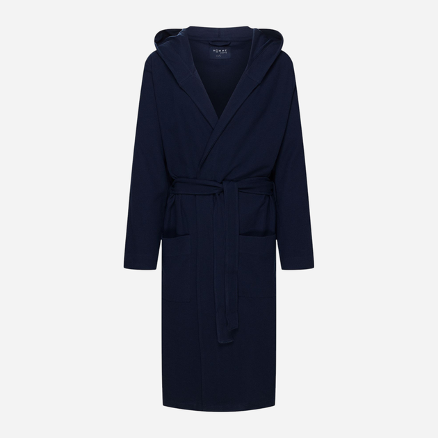 Халат чоловічий бавовняний з капюшоном Esotiq Homme Stellar 44051-59X XL Темно-синій (5903972605752) - зображення 7