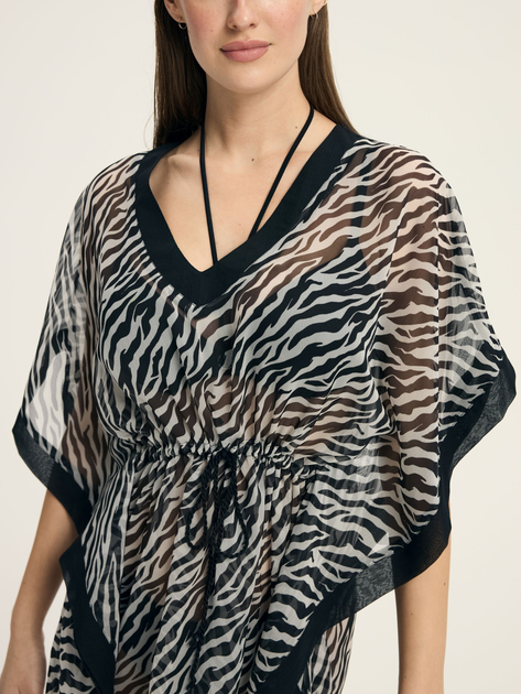 Туніка пляжна жіноча Esotiq Sicily 43131-99X S/M Чорна (5903972568163) - зображення 5