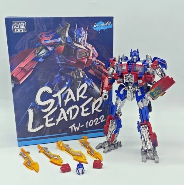 Трансформер Оптимус Прайм Transformers Optimus Prime 18 см Baiwei - изображение 2