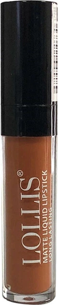 Жидкая матовая помада для губ Lollis Matte Liquid Lipstick Long Lasting 30 6 мл (8681546110730) - Фото 1 Жидкая матовая помада для губ Lollis Matte Liquid Lipstick Long Lasting 30 6 мл (8681546110730) - изображение 1
