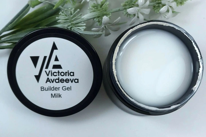 Гель моделирующий для наращивания ногтей Молочный (Milk) Victoria Avdeeva 15 мл - Фото 5 Гель моделирующий для наращивания ногтей Молочный (Milk) Victoria Avdeeva 15 мл - изображение 5