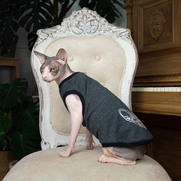 Трикотажная майка для кота Style Pets FaceSP (FaceSP/AN) XL - изображение 2