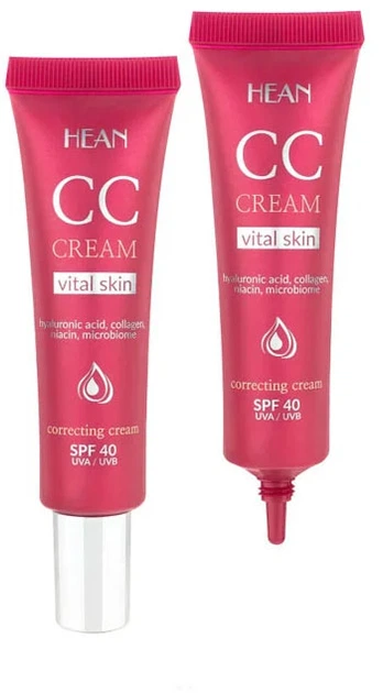 CC-крем для лица Hean CC Cream Vital Skin 01 Light 30 мл (5907474411545) - изображение 3
