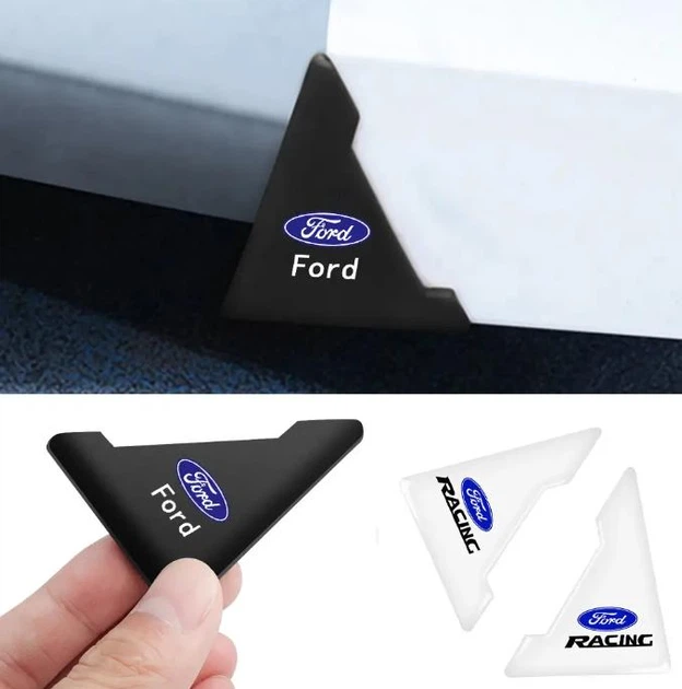 Захист кутів дверей LinkNexGen Ford 2шт чорні 45х58х47 мм гума (на скотчі) - зображення 3