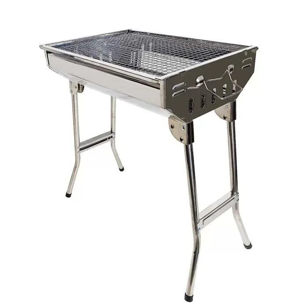 Переносний мангал Barbecue Tray 882 CA-11 гриль для гриля, стейків - зображення 2