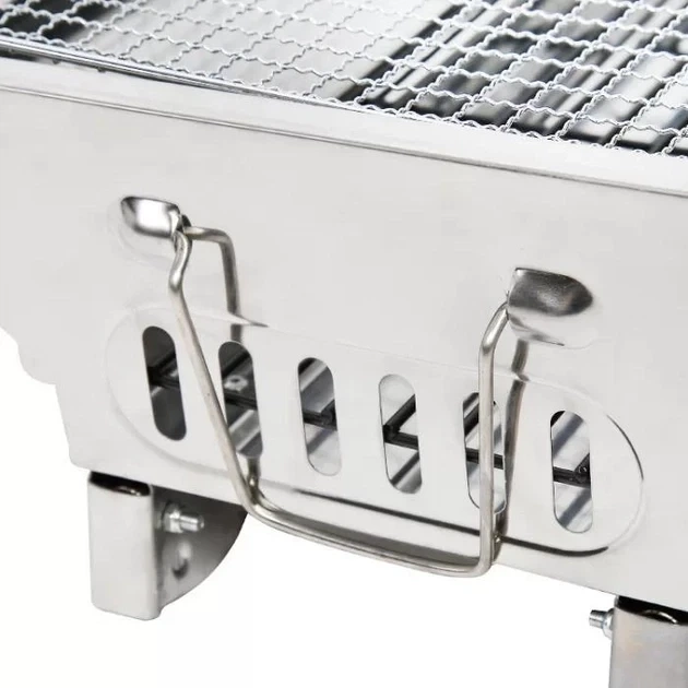 Переносний мангал Barbecue Tray 882 CA-11 гриль для гриля, стейків - зображення 3