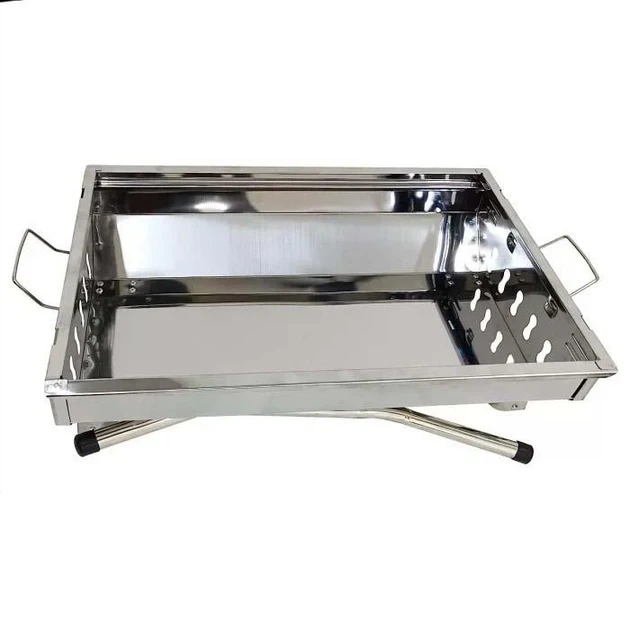 Переносний мангал Barbecue Tray 882 CA-11 гриль для гриля, стейків - зображення 4