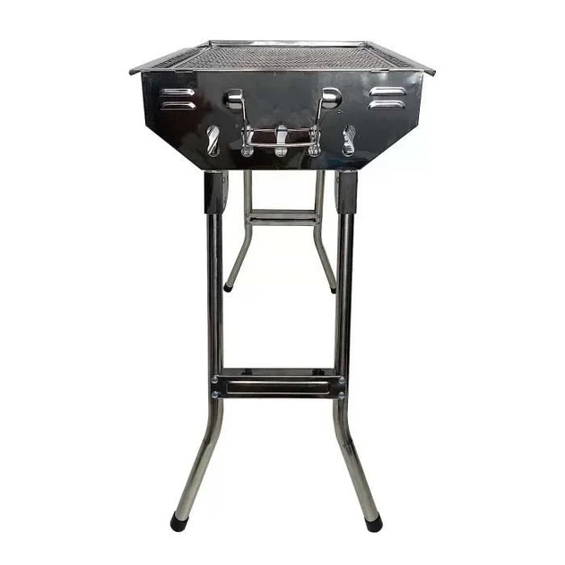 Переносний мангал Barbecue Tray 882 CA-11 гриль для гриля, стейків - зображення 6