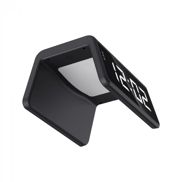Бездротовая зарядка с часами 3в1 HAVIT W320 15W Black - изображение 5