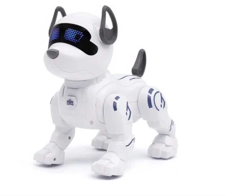 Аккумуляторная Робот собака TOPA интерактивная на радиоуправлении JZJ Intelligent Stunts Dog со звуковыми и световыми эффектами - изображение 4