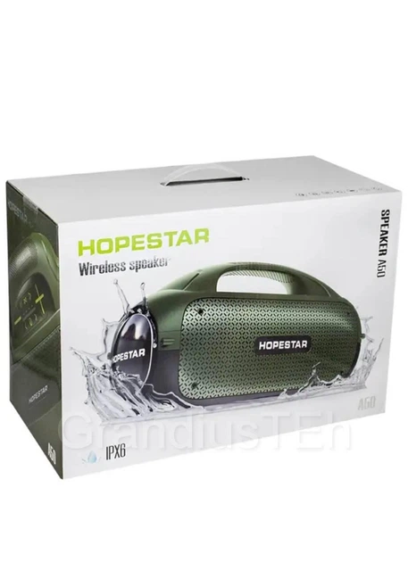 Bluetooth-колонка Hopestar A50 80 Вт, 12000mAh, беспроводная колонка с микрофоном, мощная колонка - изображение 6