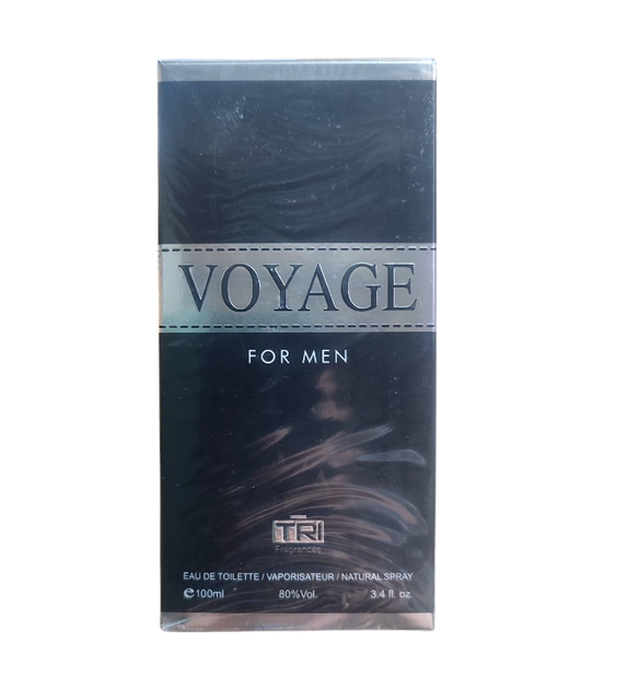 Туалетна вода чоловіча TRI MAN VOYAGE FOR MAN EDT 100 ml. 9997 - Фото 1 Туалетна вода чоловіча TRI MAN VOYAGE FOR MAN EDT 100 ml. 9997 - изображение 1