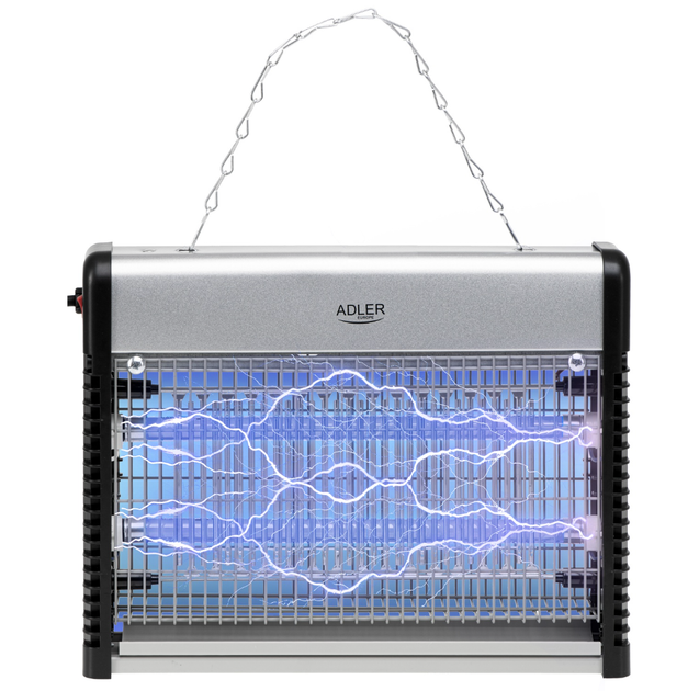 Електрична UV-лампа проти комах Adler AD 7940 з піддоном для збирання, 20 Вт - изображение 8