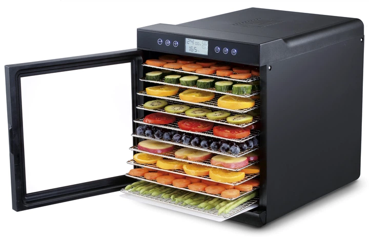 Сушарка для овочів і фруктів WetAir WFD-K700BSS - зображення 4