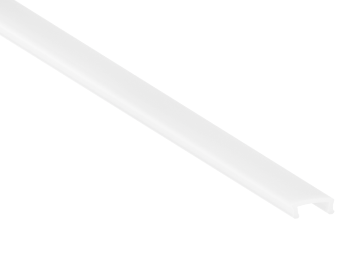 Плинтус потолочный / напольный алюминиевый LEDUA АЛ-106 + рассеиватель для LED ленты накладной 3 м Белый - изображение 7