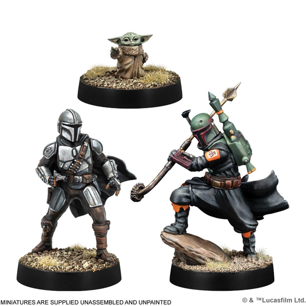 Zestaw figurek do złożenia i pomalowania Atomic Mass Games Star Wars Legion 2.0 Outer Rim Outlaws SWQ138 (841333131159) - obraz 4