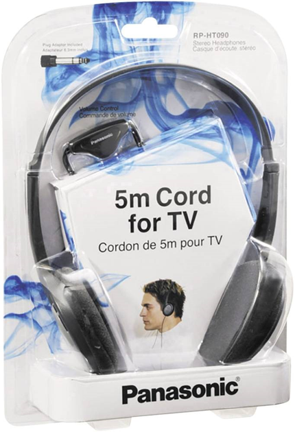Słuchawki Panasonic RP-HT090 Grey (RP-HT090E-H) - obraz 3