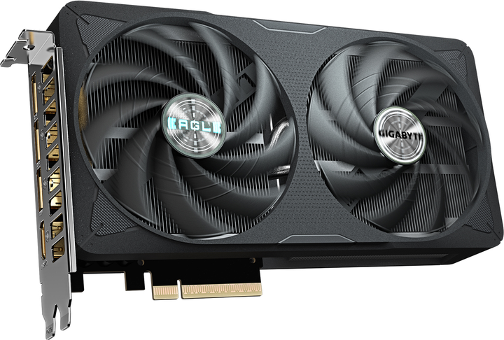 Karta graficzna Gigabyte PCI-Ex GeForce RTX 5060 Ti EAGLE OC 8G 8GB GDDR7 (128bit) (2617/28000) (HDMI, 3 x DisplayPort) (GV-N506TEAGLE OC-8GD) - obraz 2