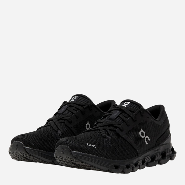 Buty do biegania męskie On Running Cloud X 4 3ME30040106 43 (9.5US) Czarne - obraz 2