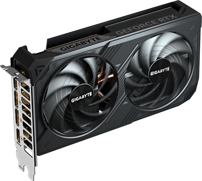Karta graficzna Gigabyte PCI-Ex GeForce RTX 5060 Ti WINDFORCE 16G 16GB GDDR7 (128bit) (2572/28000) (HDMI, 3 x DisplayPort) (GV-N506TWF2-16GD) - obraz 4