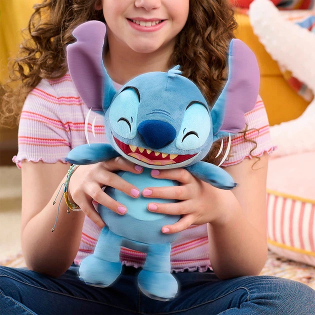 Механічна іграшка плюшева Stitch the Laugher - зображення 3