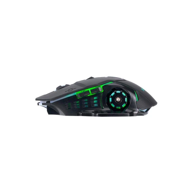Ігрова миша бездротова комп'ютерна Xtrike Me GW-601 |2.4G, RGB, 1200-2400-3200dpi| з RGB підсвіткою Black - зображення 6