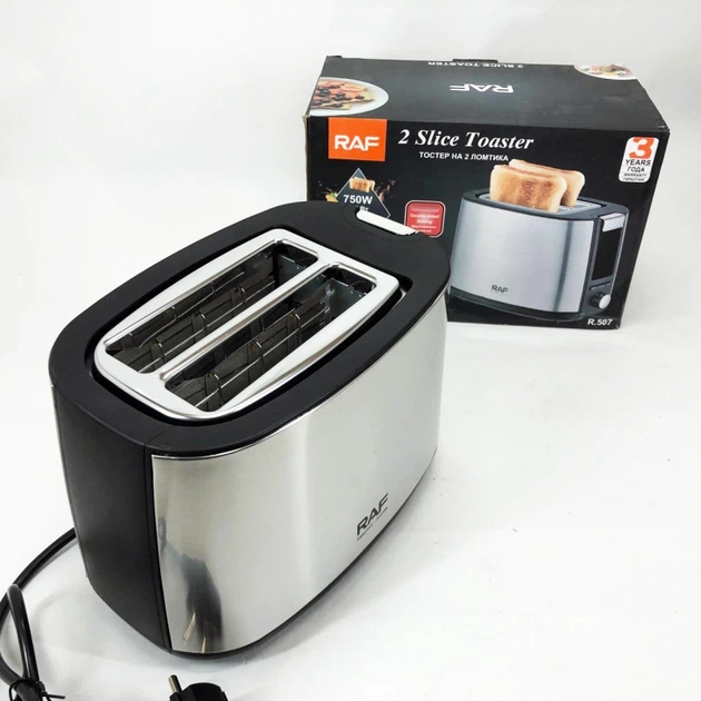 Тостер RAF R.507 gray 7 уровней 750W - изображение 6