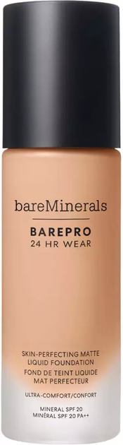 Podkład matujący bareMinerals BarePro 24 H Matte Comfort Liquid SPF20 26 Light Cool 30 ml (194248062453) - obraz 1