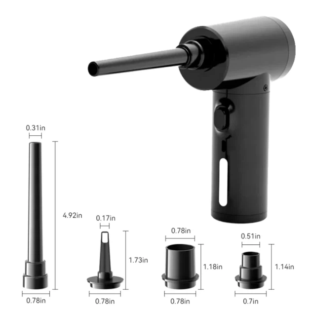 Вентилятор сжатого воздуха Xiaomi Wireless Air Duster 50000 RPM - изображение 3