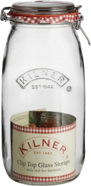 Słoik Kilner Round Clip Top Jars przezroczysty 2 l (5010853158419) - obraz 2