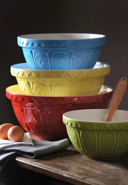 Miska do mieszania Mason Cash Colour Mix czerwona 24 cm (5010853244488) - obraz 2