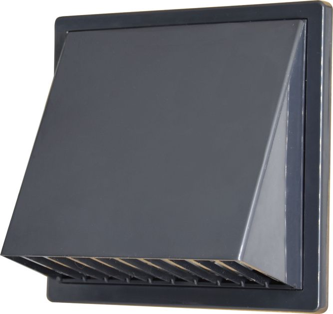 Вытяжной колпак с обратным клапаном AirRoxy 125 graphite пластик графит 02-502GR - изображение 13