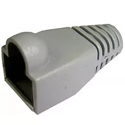Хвостовик Hyperline BOOT-RJ45-GY ізолюючий для роз'єму RJ-45 категорії 5 кабель Ø до 7.0 мм сірий - зображення 5