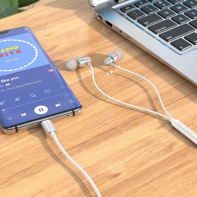 Наушники HOCO M90 Type-C Delight wired digital earphone with microphone (6931474759382) черные - изображение 5