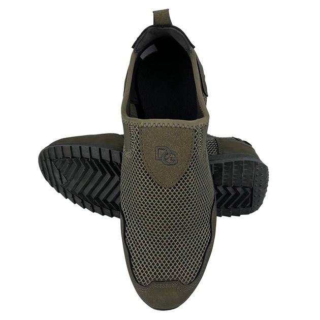 Мокасины мужские перфорация зеленые 20903 размер 44 (28,5-29 см) - изображение 1