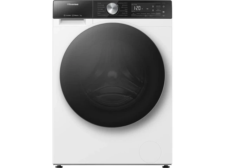 Пральна машина автоматична Hisense WF5S7041BW/UA - Фото 1 Пральна машина автоматична Hisense WF5S7041BW/UA - изображение 1