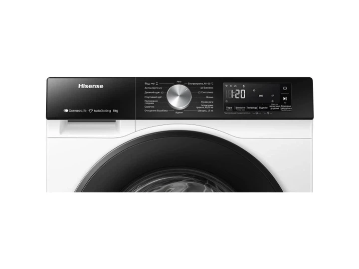 Пральна машина автоматична Hisense WF3S8045BW3/UA - изображение 5
