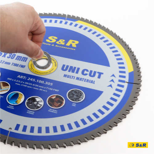 Диск пильний універсальний S&R UniCut Meister FWF 305х30х3, 2 мм (245100305) - Фото 4 Диск пильний універсальний S&R UniCut Meister FWF 305х30х3, 2 мм (245100305) - зображення 4