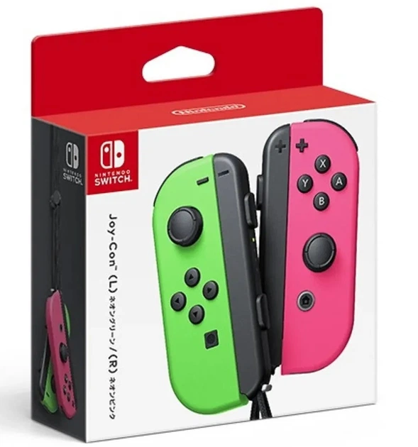 Джойстик Nintendo Switch Joy-Con green/pink - Фото 4 Джойстик Nintendo Switch Joy-Con green/pink - изображение 4