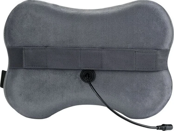 Масажер-подушка NAIPO Back and Neck (Ultra-soft Plush Fabric) для спини та шиї з підігрівом MGP-129M UA - изображение 5
