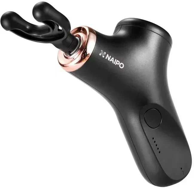 Масажер перкусійний ручний NAIPO new MINI Massage Gun NP-MG01 для тіла без підігріву UA - изображение 4