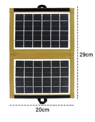 Сонячна панель з usb виходом CL 670 (похідна зарядна установка 7W з USB) для кемпінгу, туризму, будинку, дачі, телефонів - Фото 3 Сонячна панель з usb виходом CL 670 (похідна зарядна установка 7W з USB) для кемпінгу, туризму, будинку, дачі, телефонів - зображення 3