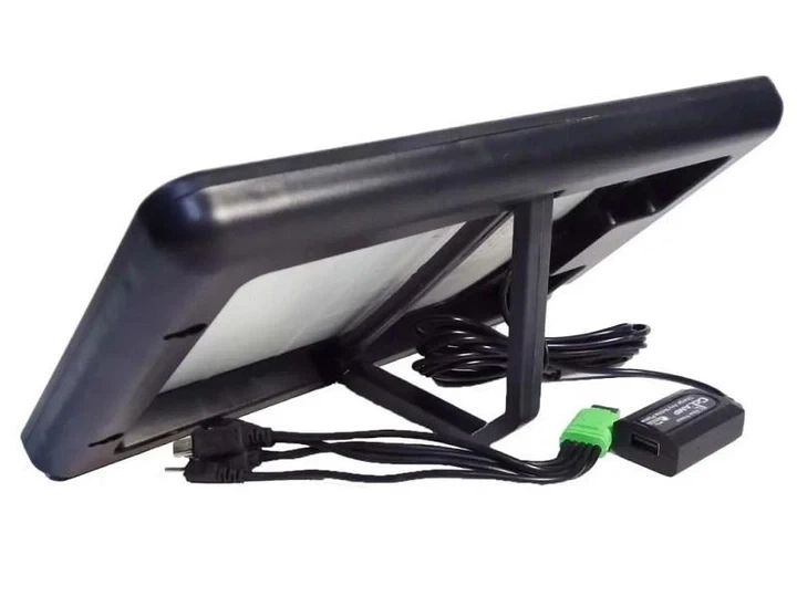 Сонячна панель Clamp CLl-680 із USB виходом для кемпінгу, туризму, будинку, дачі, телефонів, планшетів, ноутбуків, ліхтариків, фотоапаратів - зображення 3