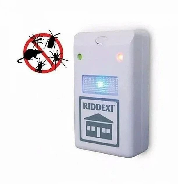 Электромагнитный отпугиватель грызунов и насекомых Riddex Plus для дома и дачи (светодиодный индикатор, радиус до 200 м²) - Фото 7 Электромагнитный отпугиватель грызунов и насекомых Riddex Plus для дома и дачи (светодиодный индикатор, радиус до 200 м²) - изображение 7