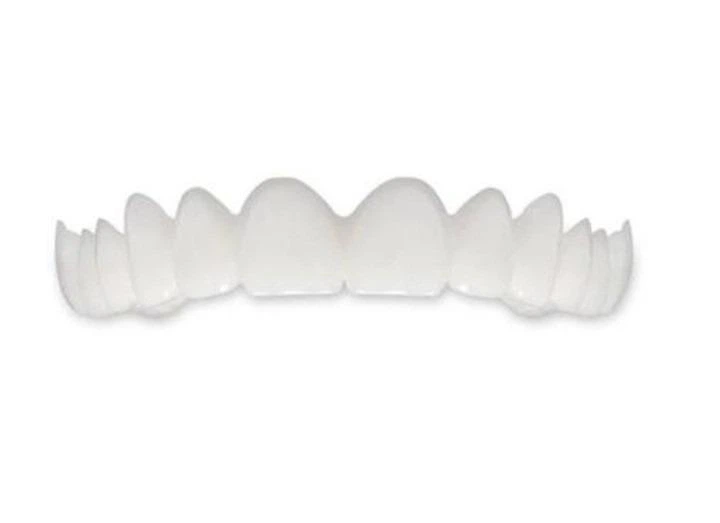 Знімні вініри Smile Veneers на дві щелепи Накладки на зуби для ідеальної усмішки, білий колір - зображення 3
