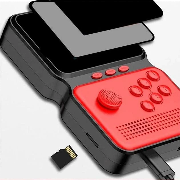 Аккумуляторная портативная игровая консоль GAME SUP 999+ игр 8bit