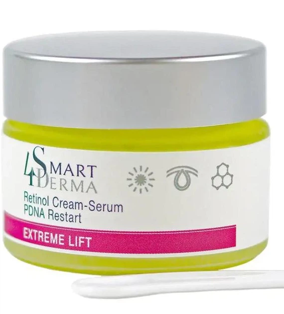 Рестарт-сыворотка с ретинолом и PDNA Extreme Lift Smart4Derma - Фото 1 Рестарт-сыворотка с ретинолом и PDNA Extreme Lift Smart4Derma - изображение 1