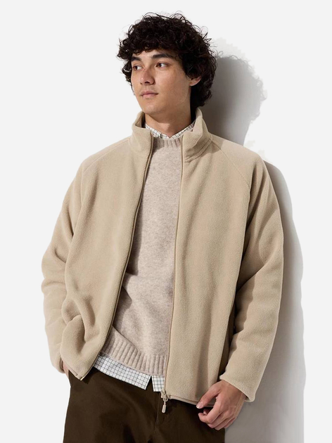 Куртка демисезонная мужская Uniqlo 602292528 L Бежевая ( 1159831943) 