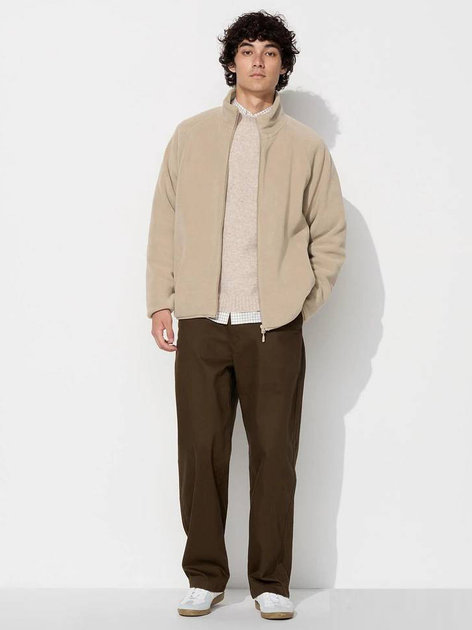 Куртка демисезонная мужская Uniqlo 602292528 L Бежевая ( 1159831943) 